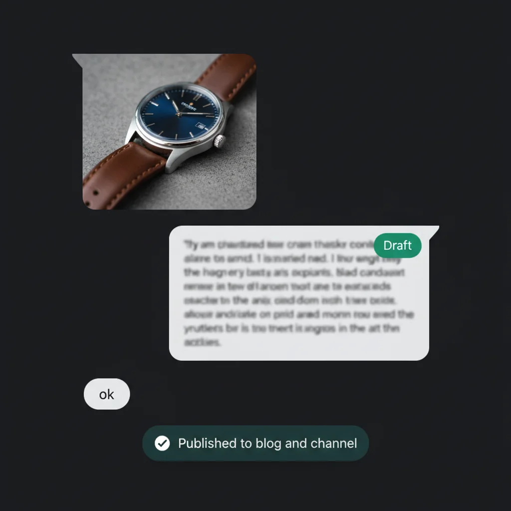 Telegram approval flow